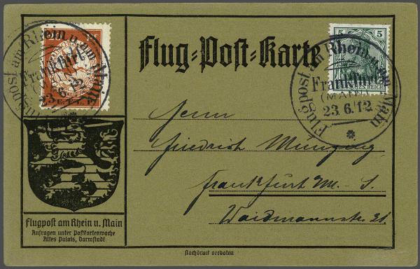 Lot 2509 - germany dt. reich -  Corinphila Auction AG Day 4- Europe & Overseas, Zeppelin-Mail, Die Sammlung Erivan (Part I), Schweiz & Liechtenstein