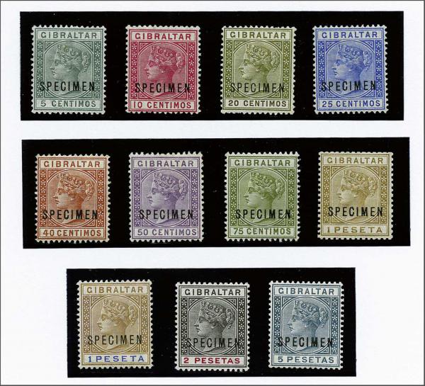 Lot 2091 - brit. colonies Gibraltar - Corinphila Auction AG Day 3 - Great Britain, British Colonies, Pre-Union South Africa - the Besançon Collection (Part Ii) Lot 2091 - brit. colonies Gibraltar - Corinphila Auction AG Day 3 - Great Britain, British Colonies, Pre-Union South Africa - the Besançon Collection (Part Ii)