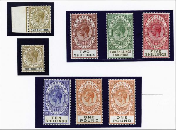 Lot 2140 - brit. colonies Gibraltar - Corinphila Auction AG Day 3 - Great Britain, British Colonies, Pre-Union South Africa - the Besançon Collection (Part Ii) Lot 2140 - brit. colonies Gibraltar - Corinphila Auction AG Day 3 - Great Britain, British Colonies, Pre-Union South Africa - the Besançon Collection (Part Ii)