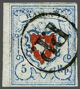 Lot 7404 - Switzerland rayon i light blue - Corinphila Auction AG Day 5- Schweiz - Die Sammlung Erivan (Teil 1), Die Sammlung Jack Luder (Teil 5), Schweiz & Liechtenstein Lot 7404 - Switzerland rayon i light blue - Corinphila Auction AG Day 5- Schweiz - Die Sammlung Erivan (Teil 1), Die Sammlung Jack Luder (Teil 5), Schweiz & Liechtenstein