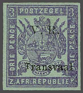 Lot 6405 - brit. colonies transvaal -  Corinphila Auction AG Day 3 - Great Britain, British Colonies, Pre-Union South Africa - the Besançon Collection (Part Ii)