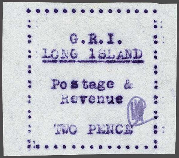Lot 2304 - brit. colonies long island -  Corinphila Auction AG Day 3 - Great Britain, British Colonies, Pre-Union South Africa - the Besançon Collection (Part Ii)