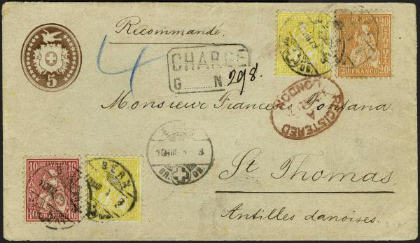 Lot 7045 - Switzerland sitting helvetia perf. -  Corinphila Auction AG Day 5- Schweiz - Die Sammlung Erivan (Teil 1), Die Sammlung Jack Luder (Teil 5), Schweiz & Liechtenstein