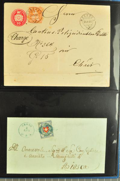 Lot 8482 - Switzerland Switzerland - Corinphila Auction AG Day 4- Europe & Overseas, Zeppelin-Mail, Die Sammlung Erivan (Part I), Schweiz & Liechtenstein Lot 8482 - Switzerland Switzerland - Corinphila Auction AG Day 4- Europe & Overseas, Zeppelin-Mail, Die Sammlung Erivan (Part I), Schweiz & Liechtenstein