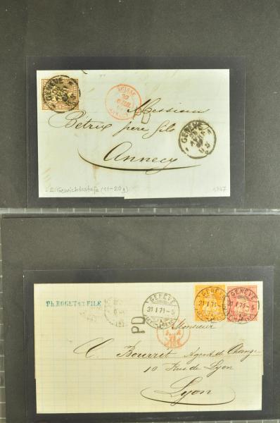 Lot 8457 - Switzerland sitting helvetia perf. - Corinphila Auction AG Day 4- Europe & Overseas, Zeppelin-Mail, Die Sammlung Erivan (Part I), Schweiz & Liechtenstein Lot 8457 - Switzerland sitting helvetia perf. - Corinphila Auction AG Day 4- Europe & Overseas, Zeppelin-Mail, Die Sammlung Erivan (Part I), Schweiz & Liechtenstein