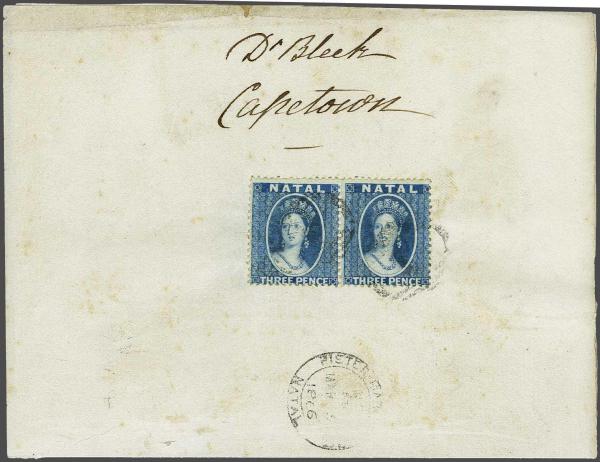 Lot 6099 - brit. colonies natal -  Corinphila Auction AG Day 3 - Great Britain, British Colonies, Pre-Union South Africa - the Besançon Collection (Part Ii)