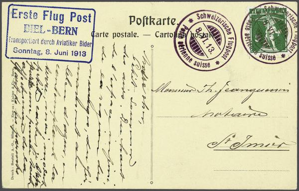 Lot 8299 - Switzerland airmail -  Corinphila Auction AG Day 4- Europe & Overseas, Zeppelin-Mail, Die Sammlung Erivan (Part I), Schweiz & Liechtenstein