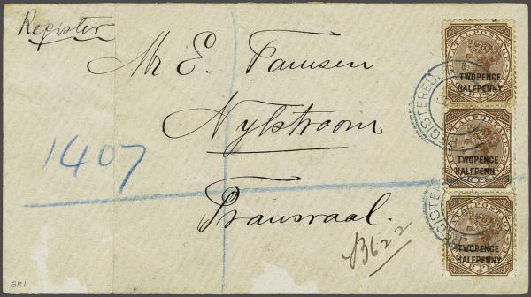 Lot 6160 - brit. colonies natal -  Corinphila Auction AG Day 3 - Great Britain, British Colonies, Pre-Union South Africa - the Besançon Collection (Part Ii)