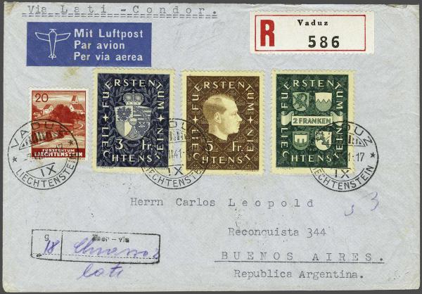 Lot 8365 - europe Liechtenstein - Corinphila Auction AG Day 4- Europe & Overseas, Zeppelin-Mail, Die Sammlung Erivan (Part I), Schweiz & Liechtenstein Lot 8365 - europe Liechtenstein - Corinphila Auction AG Day 4- Europe & Overseas, Zeppelin-Mail, Die Sammlung Erivan (Part I), Schweiz & Liechtenstein