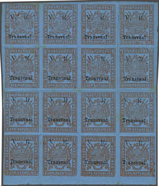 Lot 6377 - brit. colonies transvaal -  Corinphila Auction AG Day 3 - Great Britain, British Colonies, Pre-Union South Africa - the Besançon Collection (Part Ii)