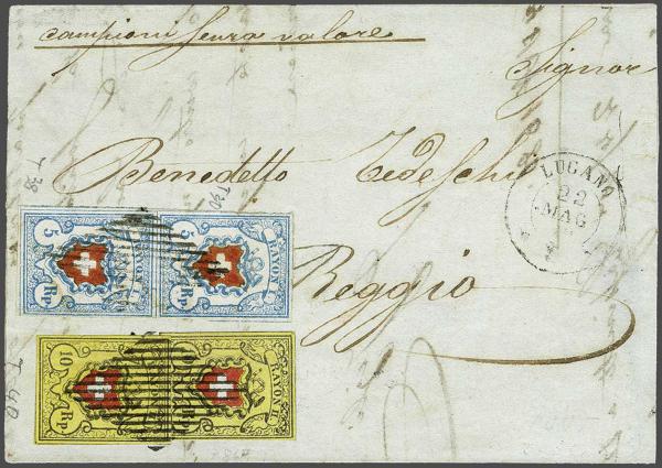 Lot 7375 - Switzerland rayon ii - Corinphila Auction AG Day 5- Schweiz - Die Sammlung Erivan (Teil 1), Die Sammlung Jack Luder (Teil 5), Schweiz & Liechtenstein Lot 7375 - Switzerland rayon ii - Corinphila Auction AG Day 5- Schweiz - Die Sammlung Erivan (Teil 1), Die Sammlung Jack Luder (Teil 5), Schweiz & Liechtenstein