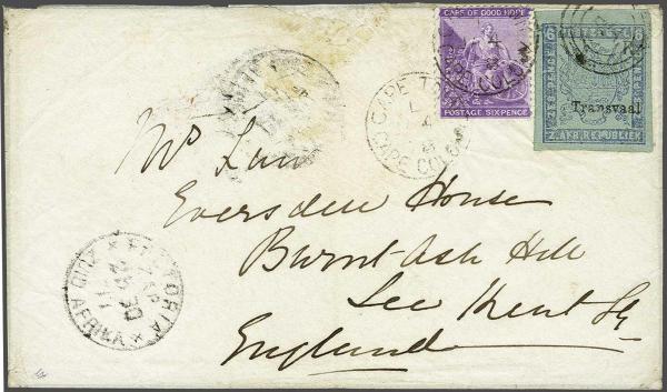 Lot 6379 - brit. colonies transvaal -  Corinphila Auction AG Day 3 - Great Britain, British Colonies, Pre-Union South Africa - the Besançon Collection (Part Ii)