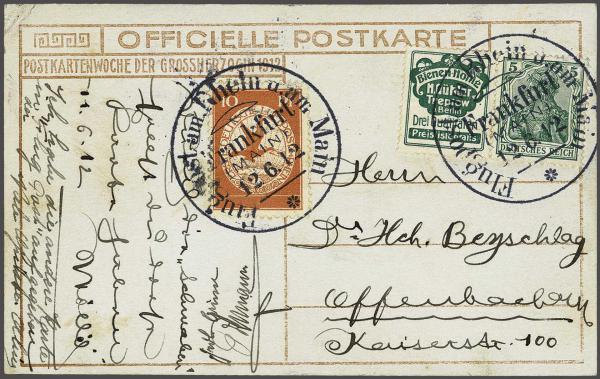 Lot 2490 - germany dt. reich - Corinphila Auction AG Day 4- Europe & Overseas, Zeppelin-Mail, Die Sammlung Erivan (Part I), Schweiz & Liechtenstein Lot 2490 - germany dt. reich - Corinphila Auction AG Day 4- Europe & Overseas, Zeppelin-Mail, Die Sammlung Erivan (Part I), Schweiz & Liechtenstein