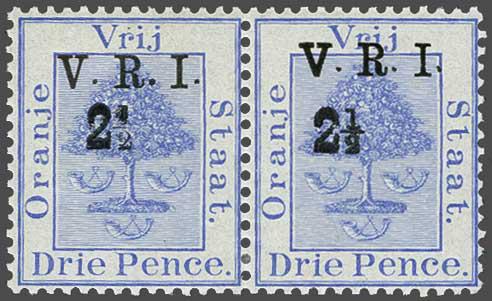 Lot 6244 - brit. colonies Orange Freestate -  Corinphila Auction AG Day 3 - Great Britain, British Colonies, Pre-Union South Africa - the Besançon Collection (Part Ii)