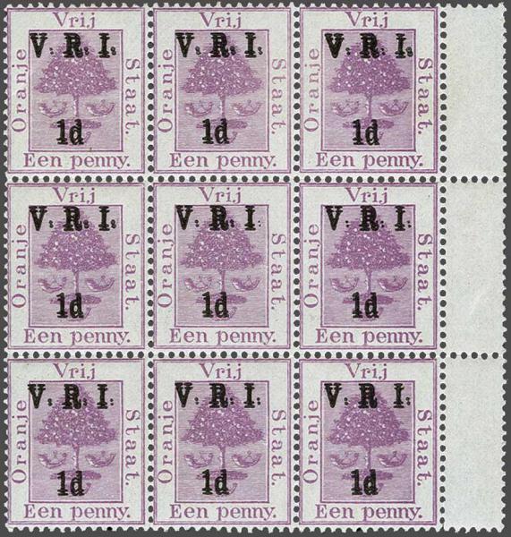 Lot 6239 - brit. colonies Orange Freestate -  Corinphila Auction AG Day 3 - Great Britain, British Colonies, Pre-Union South Africa - the Besançon Collection (Part Ii)