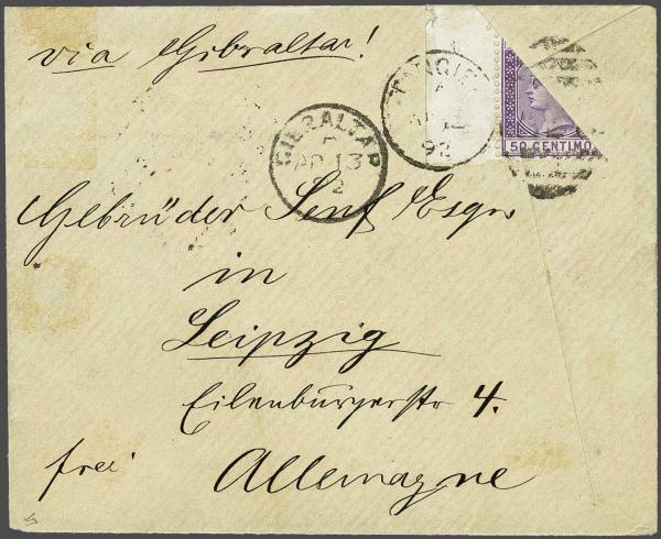 Lot 2095 - brit. colonies Gibraltar -  Corinphila Auction AG Day 3 - Great Britain, British Colonies, Pre-Union South Africa - the Besançon Collection (Part Ii)