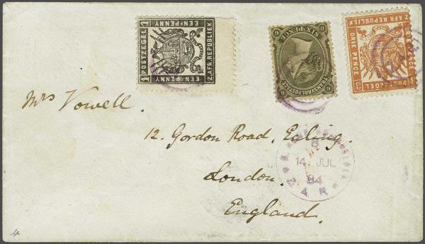 Lot 6414 - brit. colonies transvaal -  Corinphila Auction AG Day 3 - Great Britain, British Colonies, Pre-Union South Africa - the Besançon Collection (Part Ii)