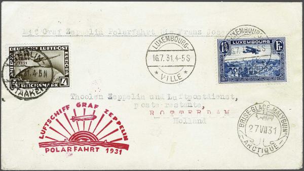 Lot 5180 - europe luxemburg - Corinphila Auction AG Day 4- Europe & Overseas, Zeppelin-Mail, Die Sammlung Erivan (Part I), Schweiz & Liechtenstein Lot 5180 - europe luxemburg - Corinphila Auction AG Day 4- Europe & Overseas, Zeppelin-Mail, Die Sammlung Erivan (Part I), Schweiz & Liechtenstein