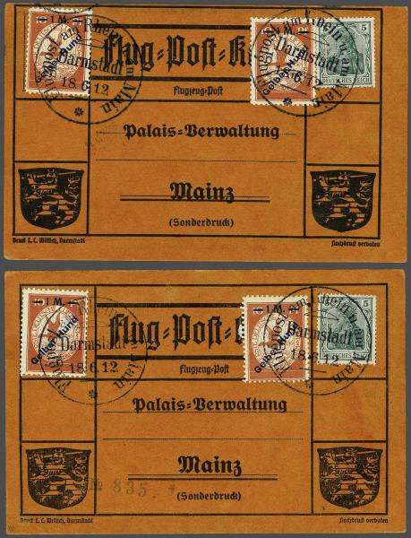 Lot 2503 - germany dt. reich - Corinphila Auction AG Day 4- Europe & Overseas, Zeppelin-Mail, Die Sammlung Erivan (Part I), Schweiz & Liechtenstein Lot 2503 - germany dt. reich - Corinphila Auction AG Day 4- Europe & Overseas, Zeppelin-Mail, Die Sammlung Erivan (Part I), Schweiz & Liechtenstein