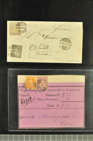 Lot 8467 - Switzerland sitting helvetia perf. - Corinphila Auction AG Day 4- Europe & Overseas, Zeppelin-Mail, Die Sammlung Erivan (Part I), Schweiz & Liechtenstein Lot 8467 - Switzerland sitting helvetia perf. - Corinphila Auction AG Day 4- Europe & Overseas, Zeppelin-Mail, Die Sammlung Erivan (Part I), Schweiz & Liechtenstein
