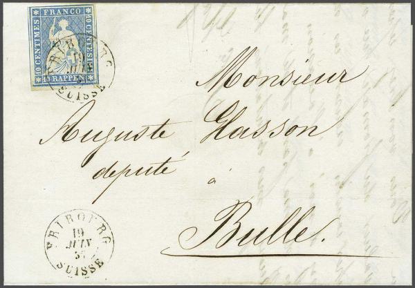 Lot 7229 - Switzerland Sitting Helvetia imperf. 'Strubel' - Corinphila Auction AG Day 5- Schweiz - Die Sammlung Erivan (Teil 1), Die Sammlung Jack Luder (Teil 5), Schweiz & Liechtenstein Lot 7229 - Switzerland Sitting Helvetia imperf. 'Strubel' - Corinphila Auction AG Day 5- Schweiz - Die Sammlung Erivan (Teil 1), Die Sammlung Jack Luder (Teil 5), Schweiz & Liechtenstein