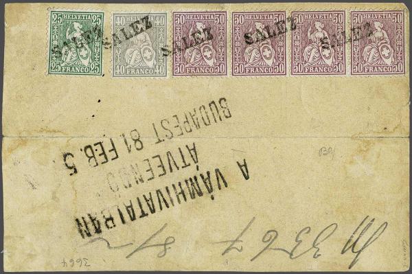 Lot 7508 - Switzerland sitting helvetia perf. - Corinphila Auction AG Day 5- Schweiz - Die Sammlung Erivan (Teil 1), Die Sammlung Jack Luder (Teil 5), Schweiz & Liechtenstein Lot 7508 - Switzerland sitting helvetia perf. - Corinphila Auction AG Day 5- Schweiz - Die Sammlung Erivan (Teil 1), Die Sammlung Jack Luder (Teil 5), Schweiz & Liechtenstein