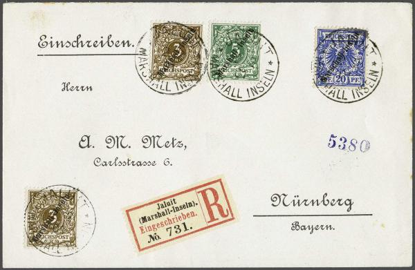 Lot 2431 - germany marshall inseln - Corinphila Auction AG Day 4- Europe & Overseas, Zeppelin-Mail, Die Sammlung Erivan (Part I), Schweiz & Liechtenstein Lot 2431 - germany marshall inseln - Corinphila Auction AG Day 4- Europe & Overseas, Zeppelin-Mail, Die Sammlung Erivan (Part I), Schweiz & Liechtenstein