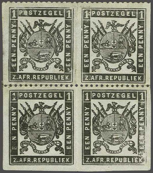 Lot 6410 - brit. colonies transvaal -  Corinphila Auction AG Day 3 - Great Britain, British Colonies, Pre-Union South Africa - the Besançon Collection (Part Ii)