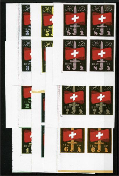 Lot 8225 - Switzerland soldier stamps - Corinphila Auction AG Day 4- Europe & Overseas, Zeppelin-Mail, Die Sammlung Erivan (Part I), Schweiz & Liechtenstein Lot 8225 - Switzerland soldier stamps - Corinphila Auction AG Day 4- Europe & Overseas, Zeppelin-Mail, Die Sammlung Erivan (Part I), Schweiz & Liechtenstein
