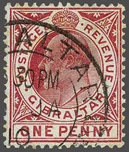 Lot 2124 - brit. colonies Gibraltar - Corinphila Auction AG Day 3 - Great Britain, British Colonies, Pre-Union South Africa - the Besançon Collection (Part Ii) Lot 2124 - brit. colonies Gibraltar - Corinphila Auction AG Day 3 - Great Britain, British Colonies, Pre-Union South Africa - the Besançon Collection (Part Ii)