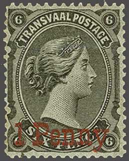 Lot 6399 - brit. colonies transvaal -  Corinphila Auction AG Day 3 - Great Britain, British Colonies, Pre-Union South Africa - the Besançon Collection (Part Ii)