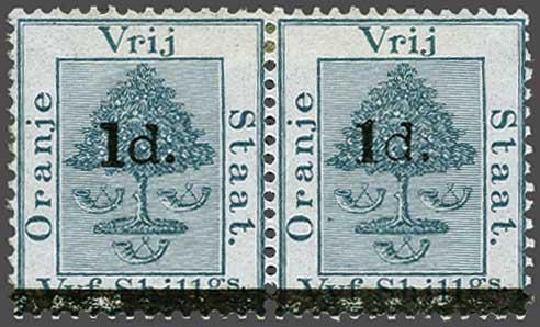 Lot 6211 - brit. colonies Orange Freestate -  Corinphila Auction AG Day 3 - Great Britain, British Colonies, Pre-Union South Africa - the Besançon Collection (Part Ii)
