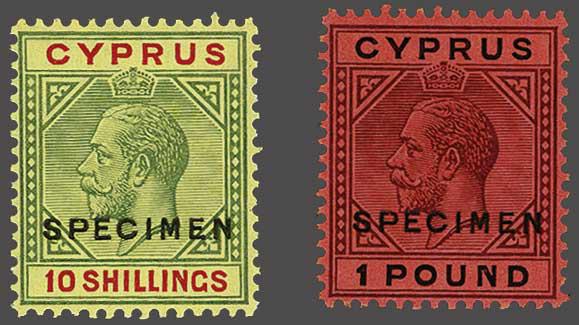 Lot 1951 - brit. colonies Cyprus - Corinphila Auction AG Day 3 - Great Britain, British Colonies, Pre-Union South Africa - the Besançon Collection (Part Ii) Lot 1951 - brit. colonies Cyprus - Corinphila Auction AG Day 3 - Great Britain, British Colonies, Pre-Union South Africa - the Besançon Collection (Part Ii)