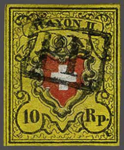 Lot 7352 - Switzerland rayon ii -  Corinphila Auction AG Day 5- Schweiz - Die Sammlung Erivan (Teil 1), Die Sammlung Jack Luder (Teil 5), Schweiz & Liechtenstein