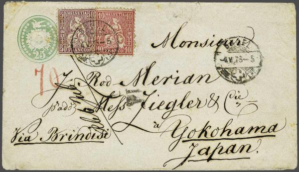 Lot 7505 - Switzerland sitting helvetia perf. - Corinphila Auction AG Day 5- Schweiz - Die Sammlung Erivan (Teil 1), Die Sammlung Jack Luder (Teil 5), Schweiz & Liechtenstein Lot 7505 - Switzerland sitting helvetia perf. - Corinphila Auction AG Day 5- Schweiz - Die Sammlung Erivan (Teil 1), Die Sammlung Jack Luder (Teil 5), Schweiz & Liechtenstein