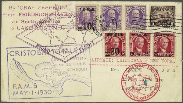 Lot 5070 - worldwide Canalzone -  Corinphila Auction AG Day 4- Europe & Overseas, Zeppelin-Mail, Die Sammlung Erivan (Part I), Schweiz & Liechtenstein