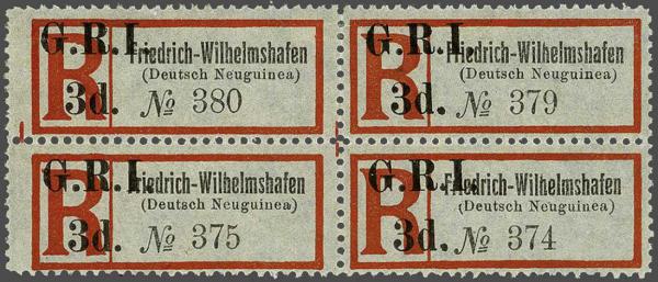 Lot 1786 - brit. colonies new guinea - Corinphila Auction AG Day 3 - Great Britain, British Colonies, Pre-Union South Africa - the Besançon Collection (Part Ii) Lot 1786 - brit. colonies new guinea - Corinphila Auction AG Day 3 - Great Britain, British Colonies, Pre-Union South Africa - the Besançon Collection (Part Ii)