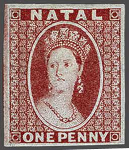 Lot 6093 - brit. colonies natal -  Corinphila Auction AG Day 3 - Great Britain, British Colonies, Pre-Union South Africa - the Besançon Collection (Part Ii)