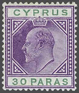 Lot 1934 - brit. colonies Cyprus -  Corinphila Auction AG Day 3 - Great Britain, British Colonies, Pre-Union South Africa - the Besançon Collection (Part Ii)