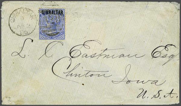 Lot 2071 - brit. colonies Gibraltar - Corinphila Auction AG Day 3 - Great Britain, British Colonies, Pre-Union South Africa - the Besançon Collection (Part Ii) Lot 2071 - brit. colonies Gibraltar - Corinphila Auction AG Day 3 - Great Britain, British Colonies, Pre-Union South Africa - the Besançon Collection (Part Ii)