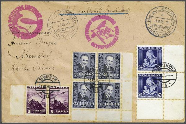 Lot 2517 - europe Austria - Corinphila Auction AG Day 4- Europe & Overseas, Zeppelin-Mail, Die Sammlung Erivan (Part I), Schweiz & Liechtenstein Lot 2517 - europe Austria - Corinphila Auction AG Day 4- Europe & Overseas, Zeppelin-Mail, Die Sammlung Erivan (Part I), Schweiz & Liechtenstein