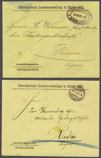 Lot 7519 - Switzerland Switzerland - Corinphila Auction AG Day 5- Schweiz - Die Sammlung Erivan (Teil 1), Die Sammlung Jack Luder (Teil 5), Schweiz & Liechtenstein Lot 7519 - Switzerland Switzerland - Corinphila Auction AG Day 5- Schweiz - Die Sammlung Erivan (Teil 1), Die Sammlung Jack Luder (Teil 5), Schweiz & Liechtenstein