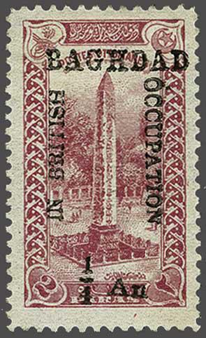 Lot 2162 - brit. colonies Brit.Occup. Bagdad - Corinphila Auction AG Day 3 - Great Britain, British Colonies, Pre-Union South Africa - the Besançon Collection (Part Ii) Lot 2162 - brit. colonies Brit.Occup. Bagdad - Corinphila Auction AG Day 3 - Great Britain, British Colonies, Pre-Union South Africa - the Besançon Collection (Part Ii)