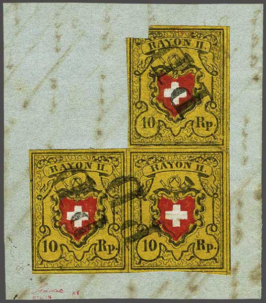 Lot 7355 - Switzerland rayon ii - Corinphila Auction AG Day 5- Schweiz - Die Sammlung Erivan (Teil 1), Die Sammlung Jack Luder (Teil 5), Schweiz & Liechtenstein Lot 7355 - Switzerland rayon ii - Corinphila Auction AG Day 5- Schweiz - Die Sammlung Erivan (Teil 1), Die Sammlung Jack Luder (Teil 5), Schweiz & Liechtenstein