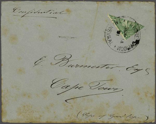 Lot 6395 - brit. colonies transvaal -  Corinphila Auction AG Day 3 - Great Britain, British Colonies, Pre-Union South Africa - the Besançon Collection (Part Ii)