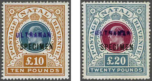 Lot 6183 - brit. colonies natal -  Corinphila Auction AG Day 3 - Great Britain, British Colonies, Pre-Union South Africa - the Besançon Collection (Part Ii)
