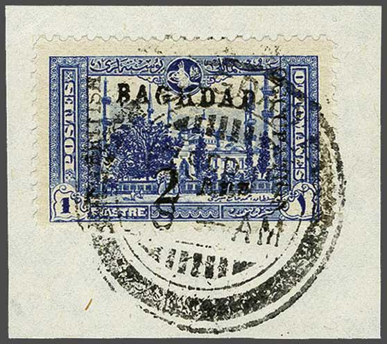Lot 2177 - brit. colonies Brit.Occup. Bagdad - Corinphila Auction AG Day 3 - Great Britain, British Colonies, Pre-Union South Africa - the Besançon Collection (Part Ii) Lot 2177 - brit. colonies Brit.Occup. Bagdad - Corinphila Auction AG Day 3 - Great Britain, British Colonies, Pre-Union South Africa - the Besançon Collection (Part Ii)