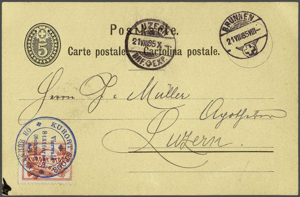 Lot 8166 - Switzerland Switzerland - Corinphila Auction AG Day 4- Europe & Overseas, Zeppelin-Mail, Die Sammlung Erivan (Part I), Schweiz & Liechtenstein Lot 8166 - Switzerland Switzerland - Corinphila Auction AG Day 4- Europe & Overseas, Zeppelin-Mail, Die Sammlung Erivan (Part I), Schweiz & Liechtenstein