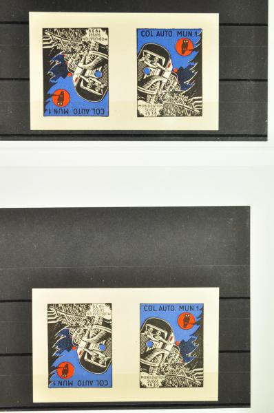 Lot 8266 - Switzerland soldier stamps - Corinphila Auction AG Day 4- Europe & Overseas, Zeppelin-Mail, Die Sammlung Erivan (Part I), Schweiz & Liechtenstein Lot 8266 - Switzerland soldier stamps - Corinphila Auction AG Day 4- Europe & Overseas, Zeppelin-Mail, Die Sammlung Erivan (Part I), Schweiz & Liechtenstein
