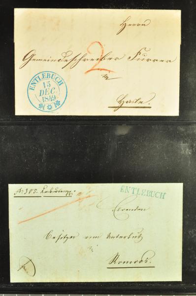 Lot 8442 - Switzerland Sitting Helvetia imperf. 'Strubel' -  Corinphila Auction AG Day 4- Europe & Overseas, Zeppelin-Mail, Die Sammlung Erivan (Part I), Schweiz & Liechtenstein